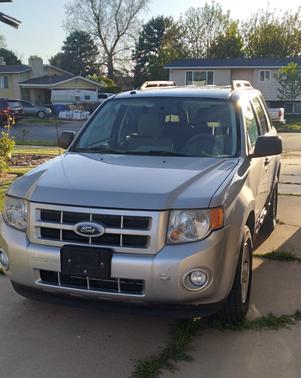 Silver 2010 Ford Escape Hybrid Base
