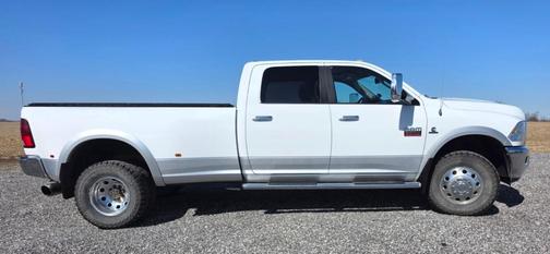 White 2012 RAM 3500 Laramie