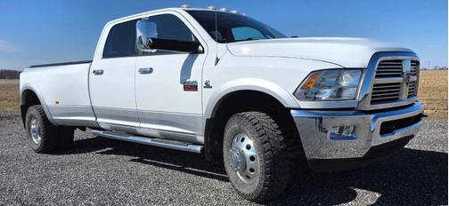 White 2012 RAM 3500 Laramie
