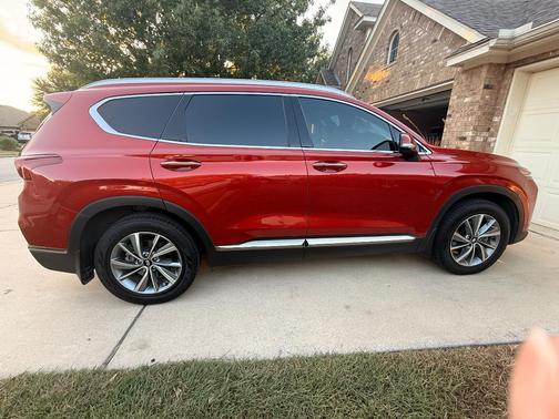 Red 2019 Hyundai SANTA FE Limited 2.4