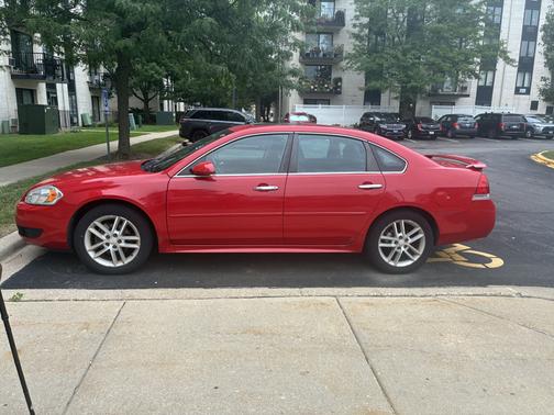 Red 2013 Chevrolet Impala LTZ