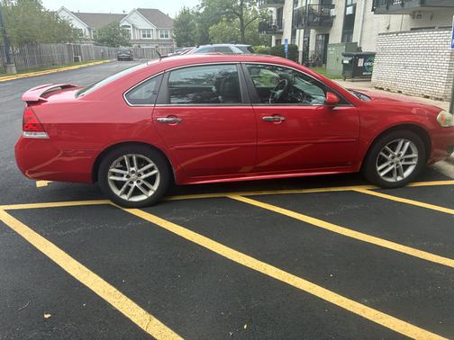 Red 2013 Chevrolet Impala LTZ