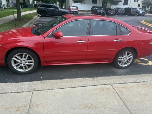 Red 2013 Chevrolet Impala LTZ