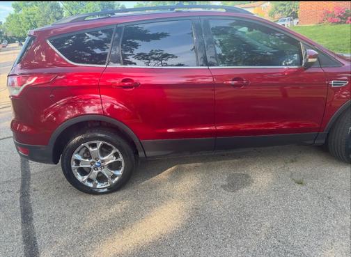 Red 2013 Ford Escape SEL