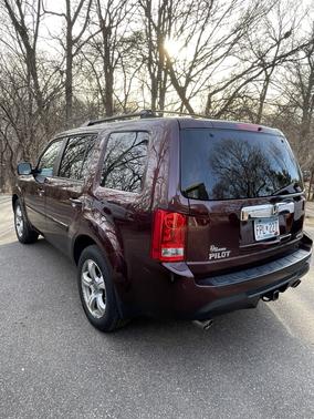 Red 2013 Honda Pilot EX-L