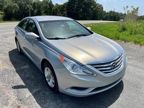 Blue 2011 Hyundai SONATA GLS