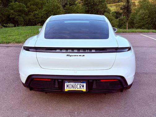 White 2020 Porsche Taycan Taycan 4S