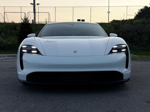White 2020 Porsche Taycan Taycan 4S