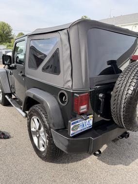 Green 2011 Jeep Wrangler Sport