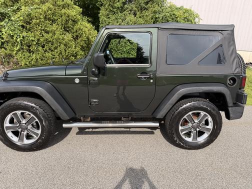 Green 2011 Jeep Wrangler Sport