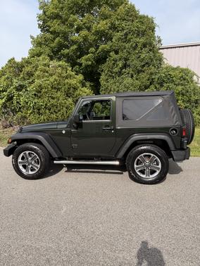 Green 2011 Jeep Wrangler Sport