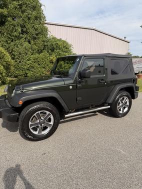 Green 2011 Jeep Wrangler Sport