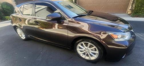 Brown 2011 Lexus CT 200h Base