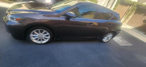 Brown 2011 Lexus CT 200h Base
