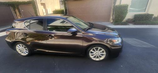 Brown 2011 Lexus CT 200h Base