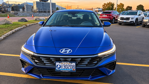 Blue 2024 Hyundai ELANTRA SEL