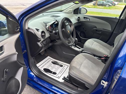 Blue 2013 Chevrolet Sonic LS