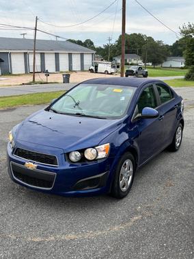 Blue 2013 Chevrolet Sonic LS