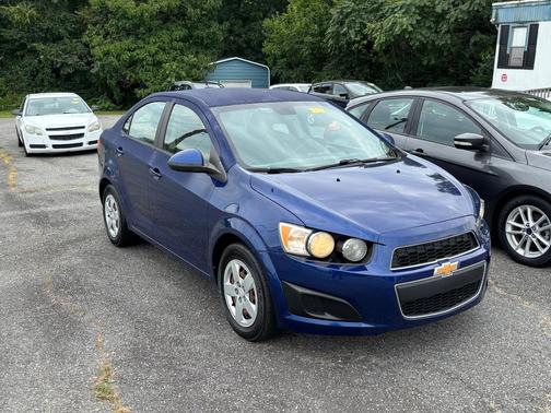 Blue 2013 Chevrolet Sonic LS