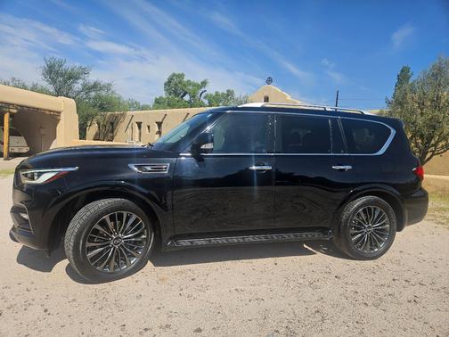 Black 2021 INFINITI QX80 PREMIUM SELECT