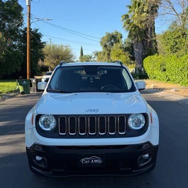 White 2017 Jeep Renegade Latitude
