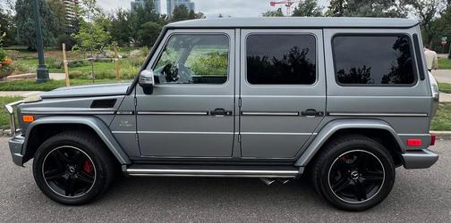 Silver 2014 Mercedes-Benz G-Class G 63 AMG