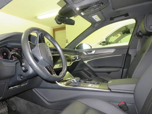 Blue 2019 Audi A6 55 Premium