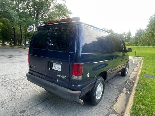 Blue 2009 Ford E250 Base