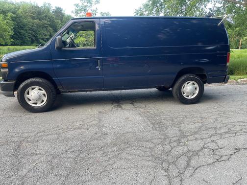 Blue 2009 Ford E250 Base