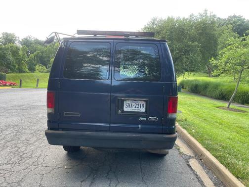 Blue 2009 Ford E250 Base
