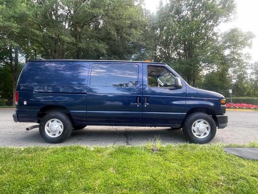 Blue 2009 Ford E250 Base