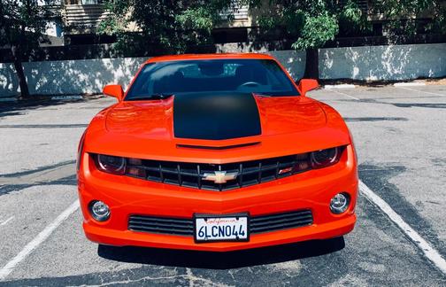 Orange 2010 Chevrolet Camaro 2SS