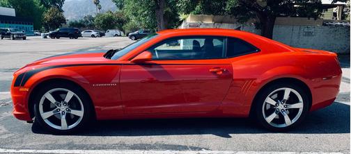 Orange 2010 Chevrolet Camaro 2SS