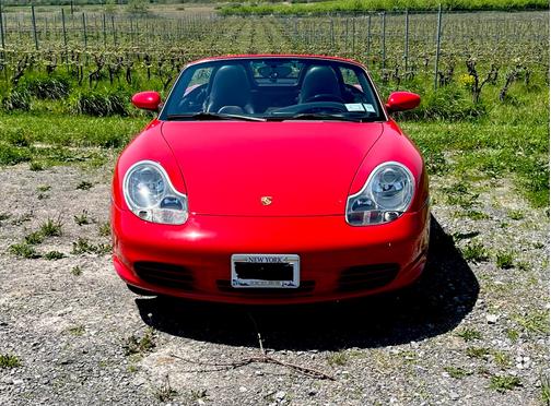 Red 2003 Porsche Boxster Boxster S