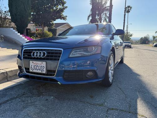 Blue 2009 Audi A4 2.0T Premium quattro