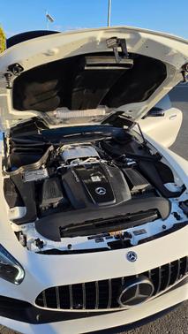 White 2018 Mercedes-Benz AMG GT R
