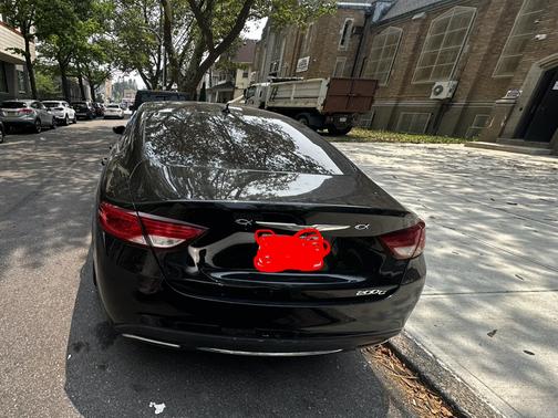 Black 2015 Chrysler 200 C