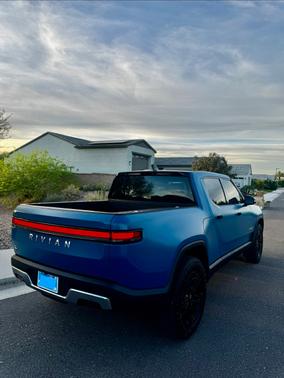 Blue 2023 Rivian R1T Adventure Quad-Motor Large Package