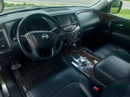 Gray 2017 Nissan Armada Platinum