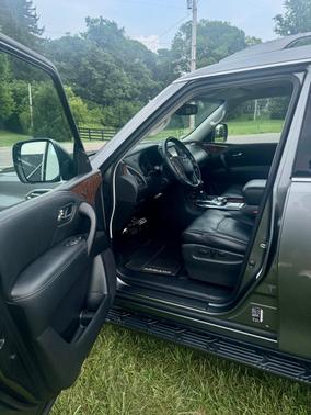 Gray 2017 Nissan Armada Platinum