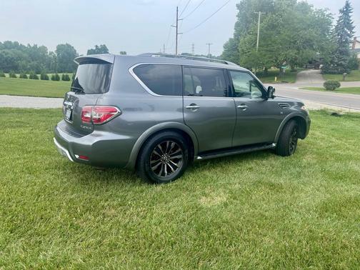 Gray 2017 Nissan Armada Platinum