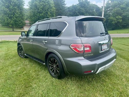 Gray 2017 Nissan Armada Platinum