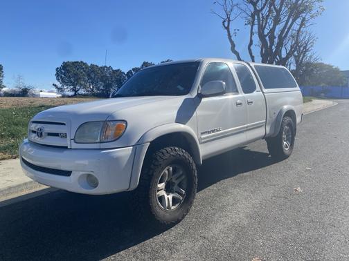 White 2003 Toyota Tundra Limited Access Cab