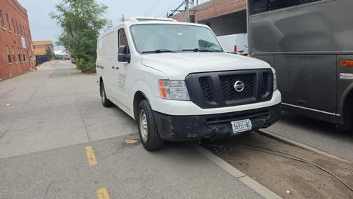 White 2019 Nissan NV Cargo NV1500 S V6