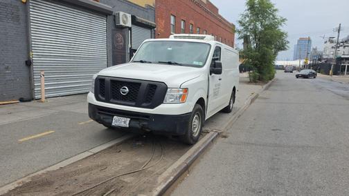 White 2019 Nissan NV Cargo NV1500 S V6