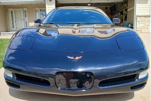 Black 2002 Chevrolet Corvette Base