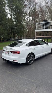 White 2019 Audi S5 3.0T Premium