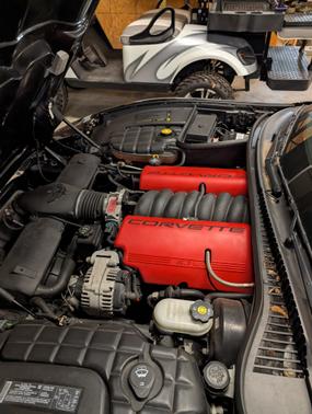 Black 2004 Chevrolet Corvette Z06