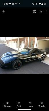 Black 2004 Chevrolet Corvette Z06