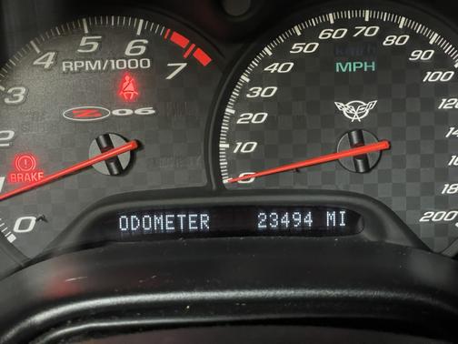 Black 2004 Chevrolet Corvette Z06